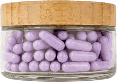 Bamboo Lid Glass Jar